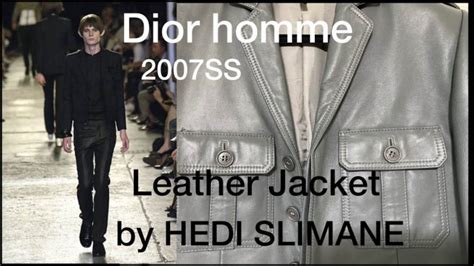 【Dior homme】マリンテイストなレザーオフィサージャケット 